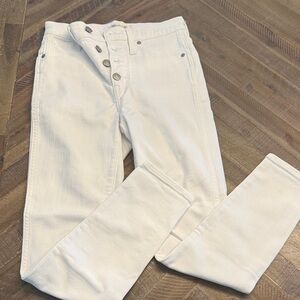 Madewell White Jeans